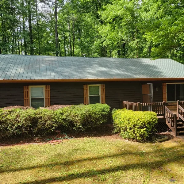 Pressure washing and exterior painting